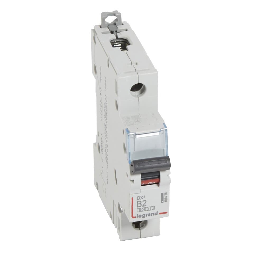 Legrand DX3 Автоматический выключатель 1P 2A (B) 6000/10kA 407426 — миниатюра 3