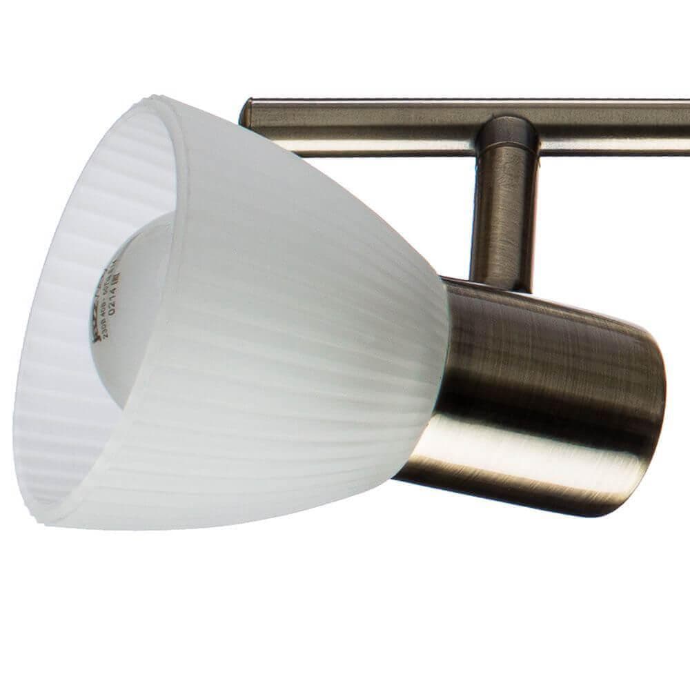 Arte Lamp Parry Бронза/Белый Спот 2x40W 2xE14 A5062AP-2AB — миниатюра 4