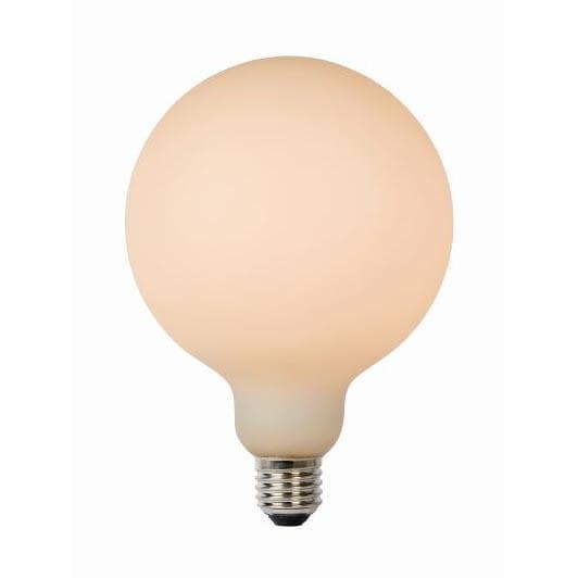 Lucide G125 Лампа накаливания Ø 12,5 cm LED Dim. E27 1x8W 2700K 3 StepDim Opal 49067/08/61