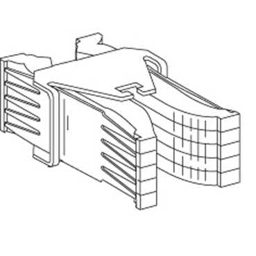 SE Masterpact NT Контактный зажим шасси 33166 — миниатюра 2