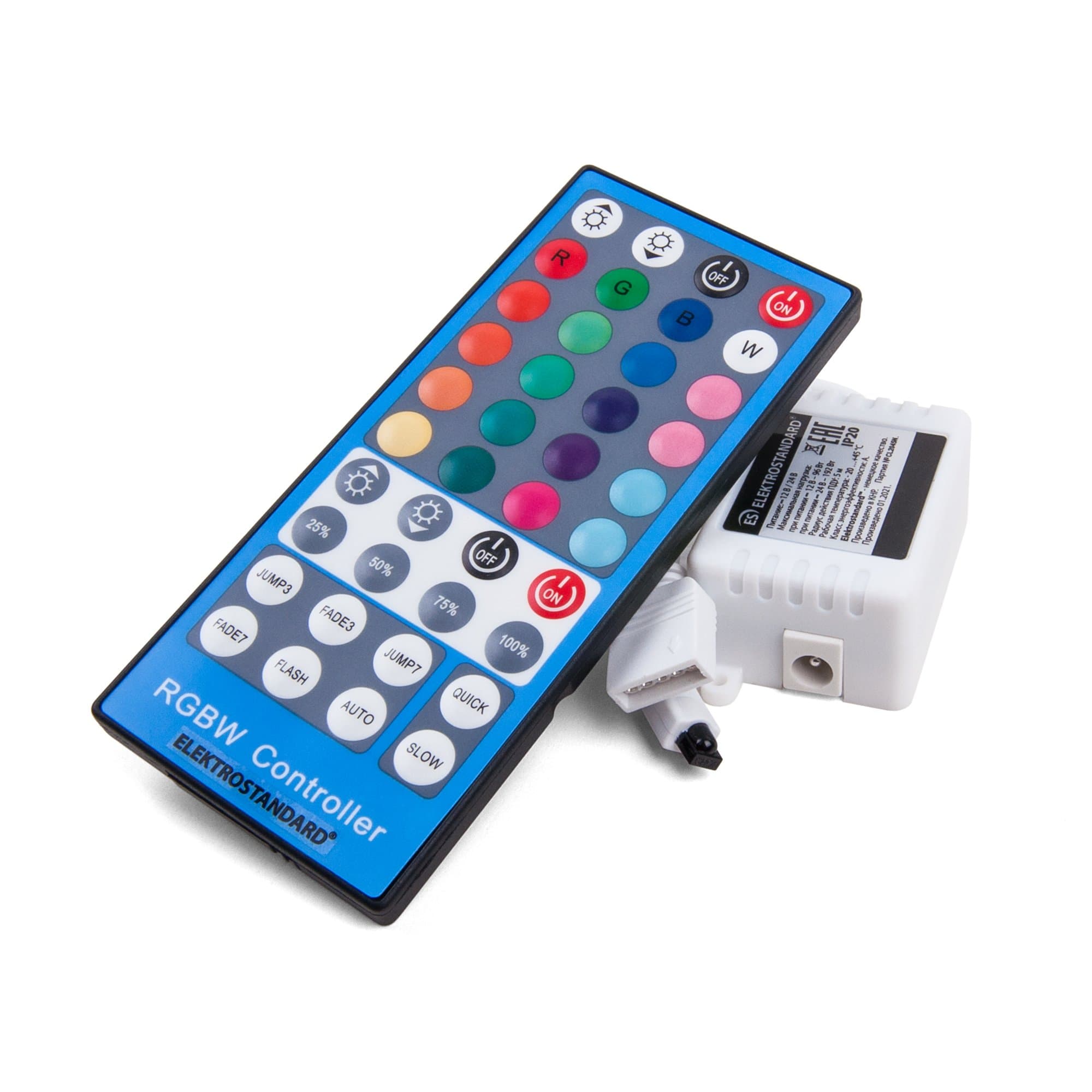 Elektrostandard LSC 021 / Контроллер для лент 5050+5050 24V 60Led 10W IP20 RGBW, 5050 24V 60Led 14,4W IP20 RGBW a053706