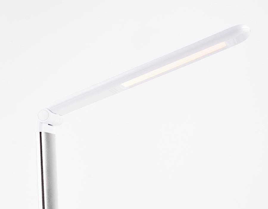 Ambrella Светодиодная настольная лампа с беспроводной зарядкой DE524 SL серебро LED 3000-6400K 7W — миниатюра 3