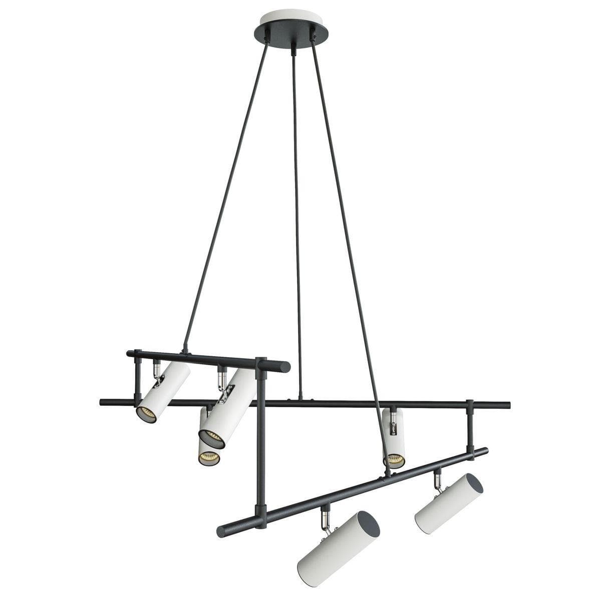 Maytoni Technical Черно-белый Светильник подвесной MOD128PL-06WB — миниатюра 1