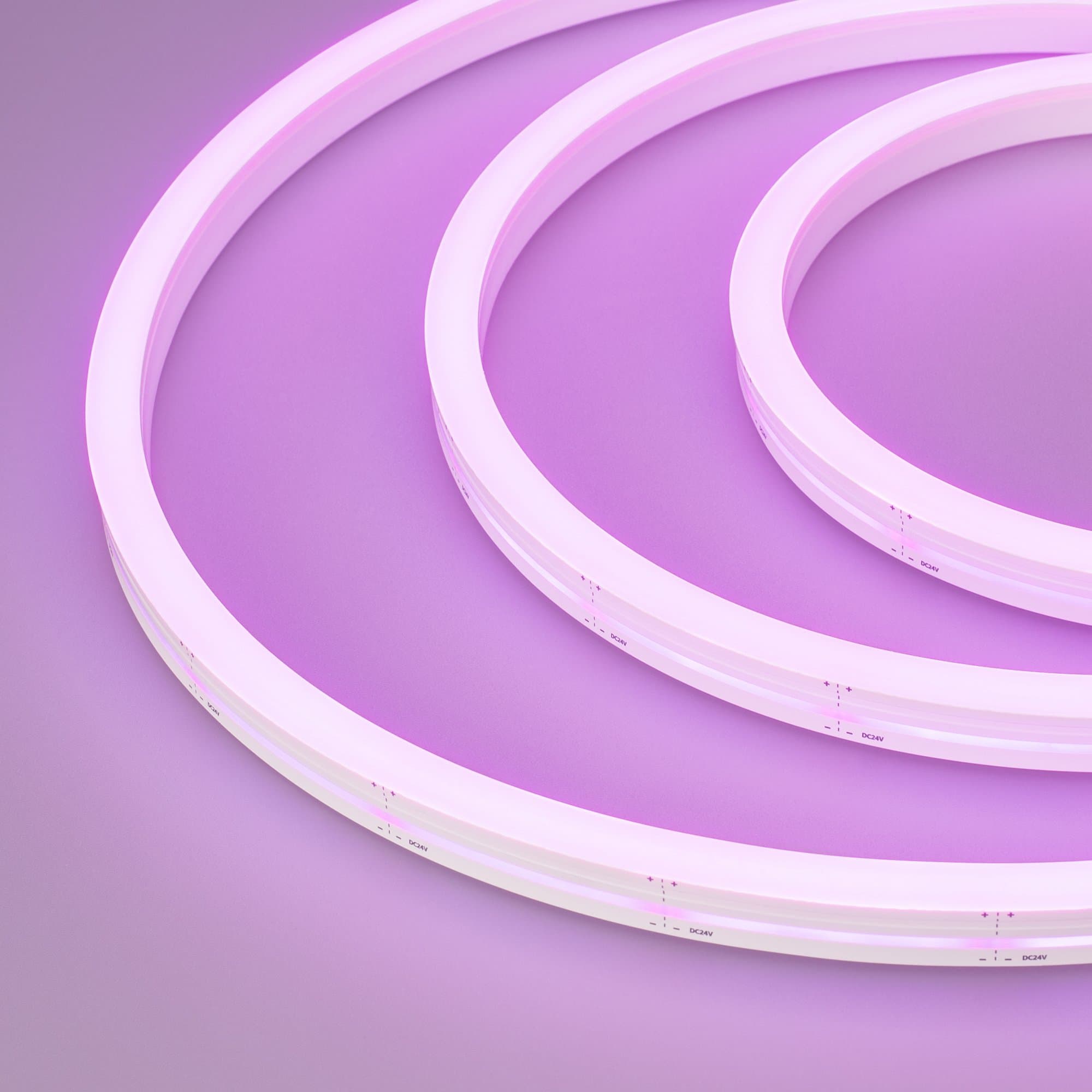 Arlight Гибкий неон ARL-MOONLIGHT-1712-SIDE 24V RGB-Warm (14.4 Вт/м, IP67) 029803 — миниатюра 2