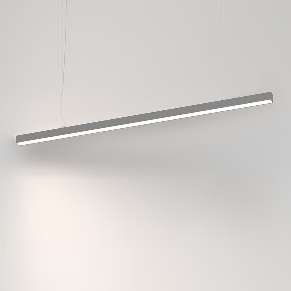 H-LINE 50 S 41W 4000K 3348lm Ra80 220V IP20 / Светильник LED, 1495мм (подвесной) (Briaton) СЕРЫЙ 011S-41W4K-1495GR