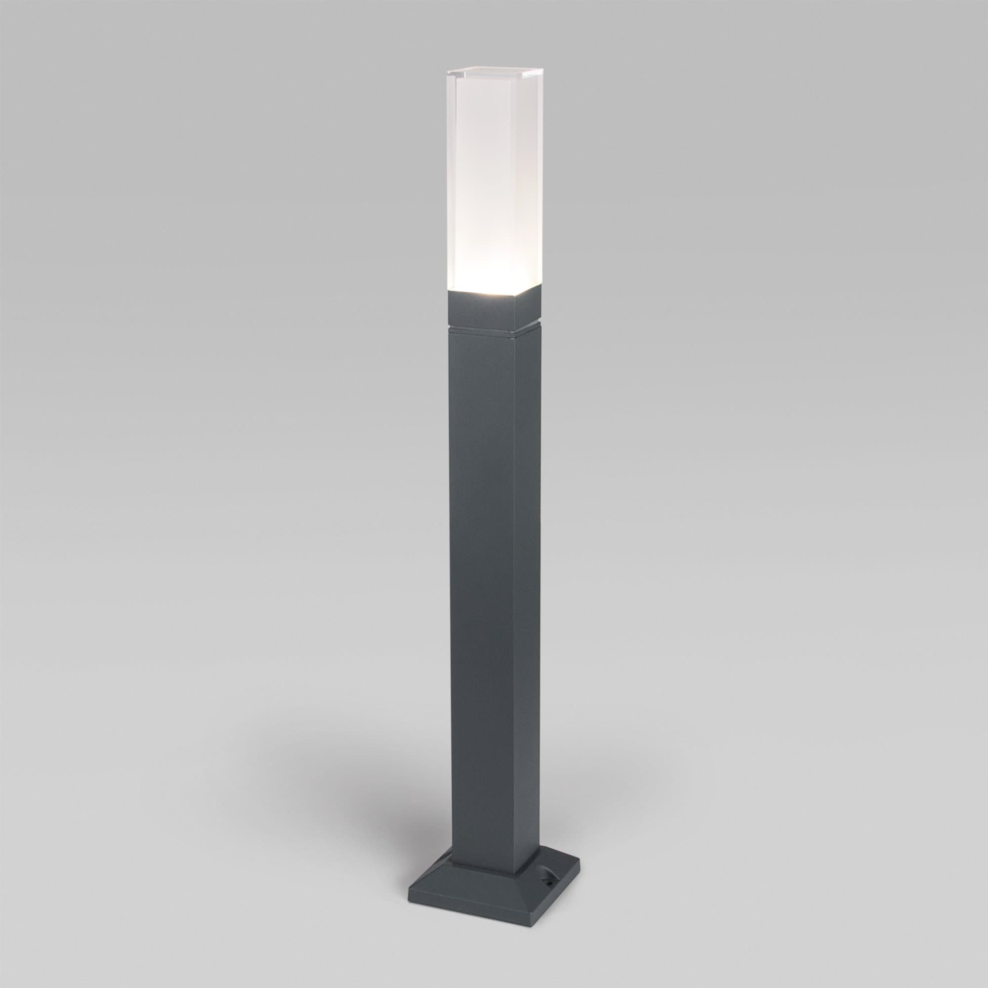 Elektrostandard 1537 TECHNO LED / Светильник садово-парковый со светодиодами серый a052861