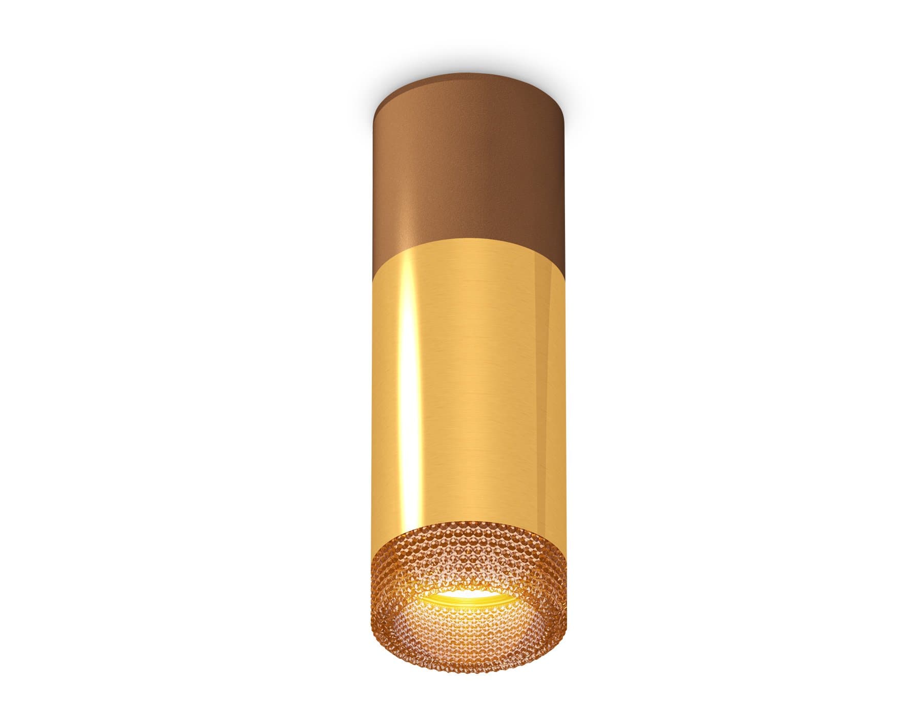 Ambrella Комплект накладного светильника XS6327061 PYG/SCF/CF золото желтое полированное/кофе песок/кофе MR16 GU5.3 (C6304, A2010, C6327, N6154) — миниатюра 1