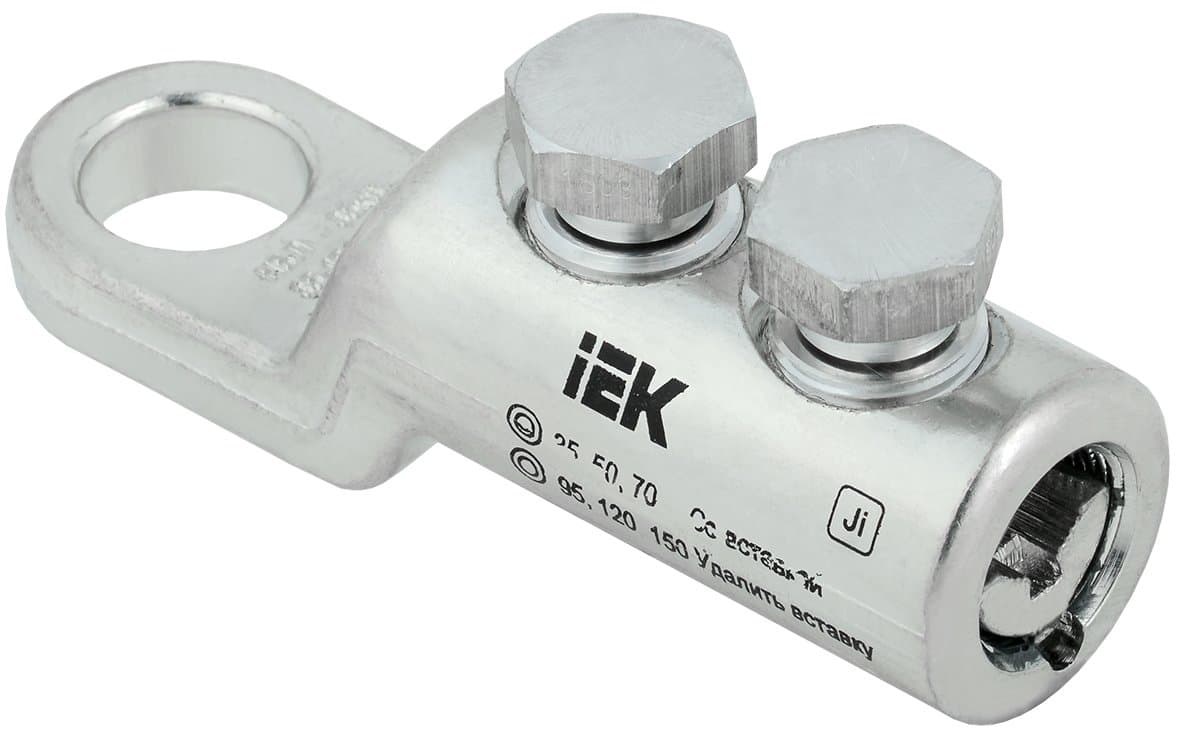 IEK Наконечник болтовой луженый НБЛ 35-150-16/2 35кВ