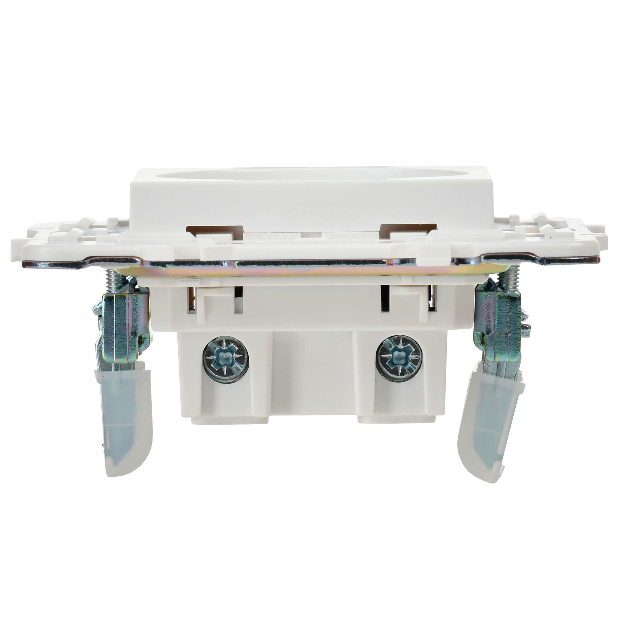 IEK SKANDY Арктический белый Розетка б/з 10А SK-R02W — миниатюра 6