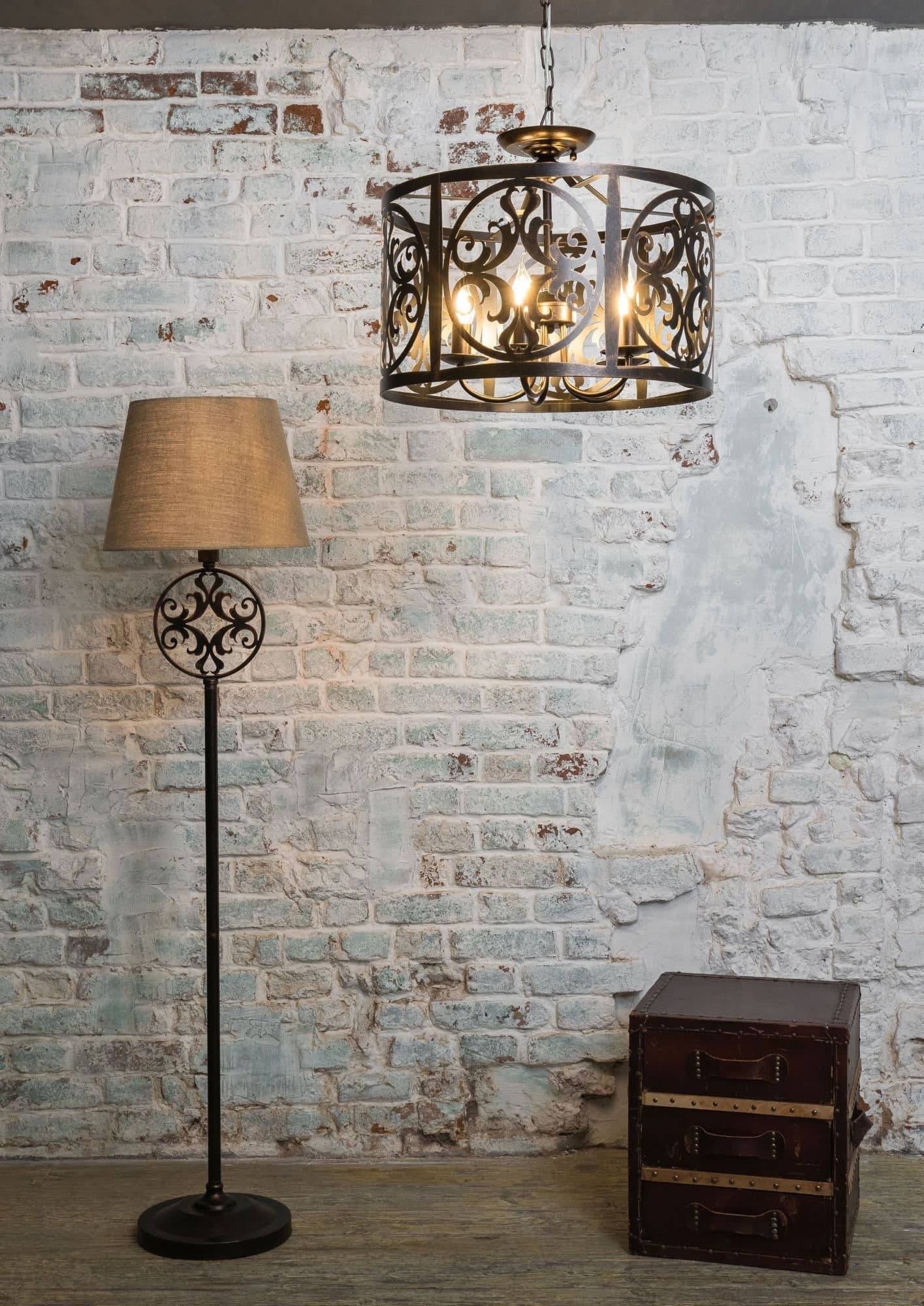 Maytoni House Rustika Коричневый Подвес 5xE14 60W H899-05-R — миниатюра 5