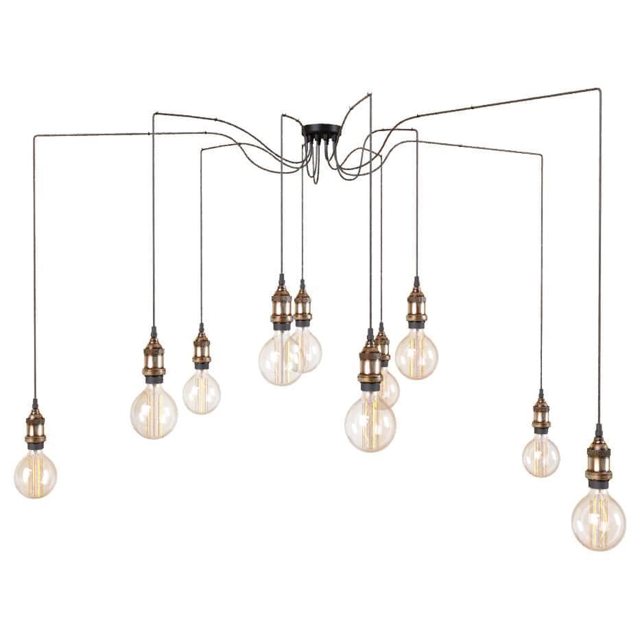 LOFT IT LOFT1162A/10 Люстра подвесная 10xE27 max 40W LOFT1162A/10, шт