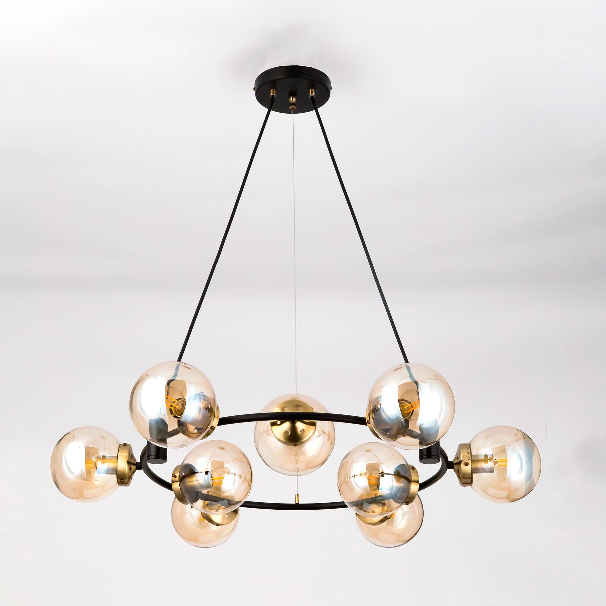 Citilux CL105195 Люстра Планета Черн+Дымч. — миниатюра 2