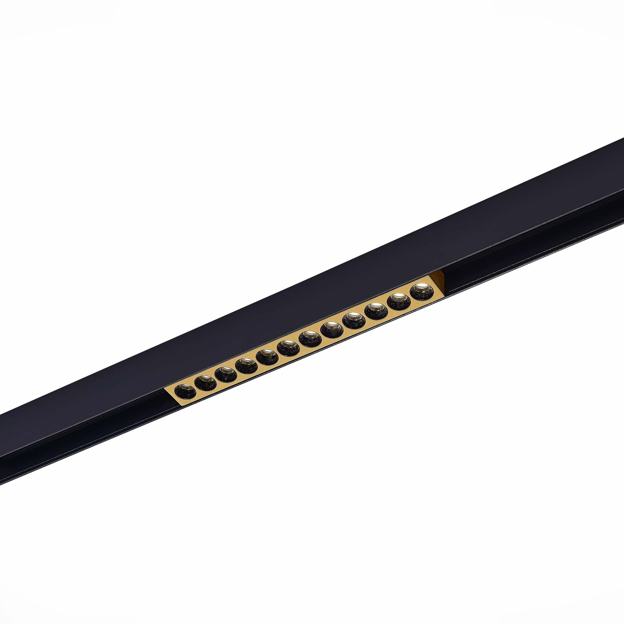 ST LUCE ST806.246.12 Магнитный трековый светильник Золотистый LED 1*12W 4000K 550Lm Ra>90 36° IP20 L220xW22xH44 48VV