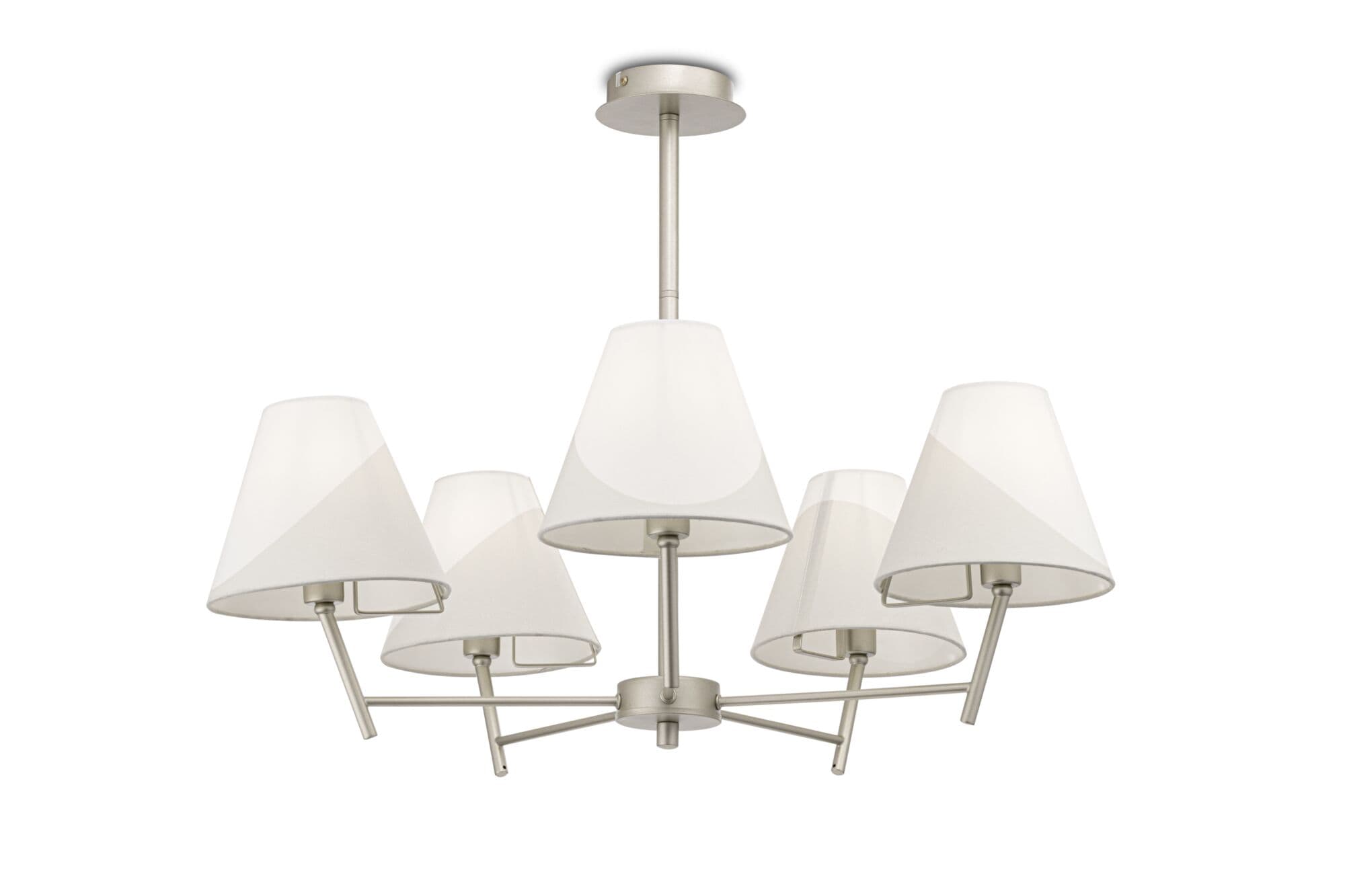 Freya Modern Vanessa Серебро Люстра FR5084PL-05G — миниатюра 4