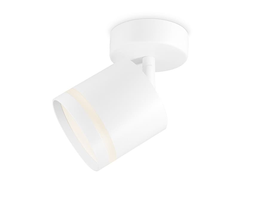 Ambrella Накладной поворотный спот TA1411 WH белый GX53 max 12W 82*80*150