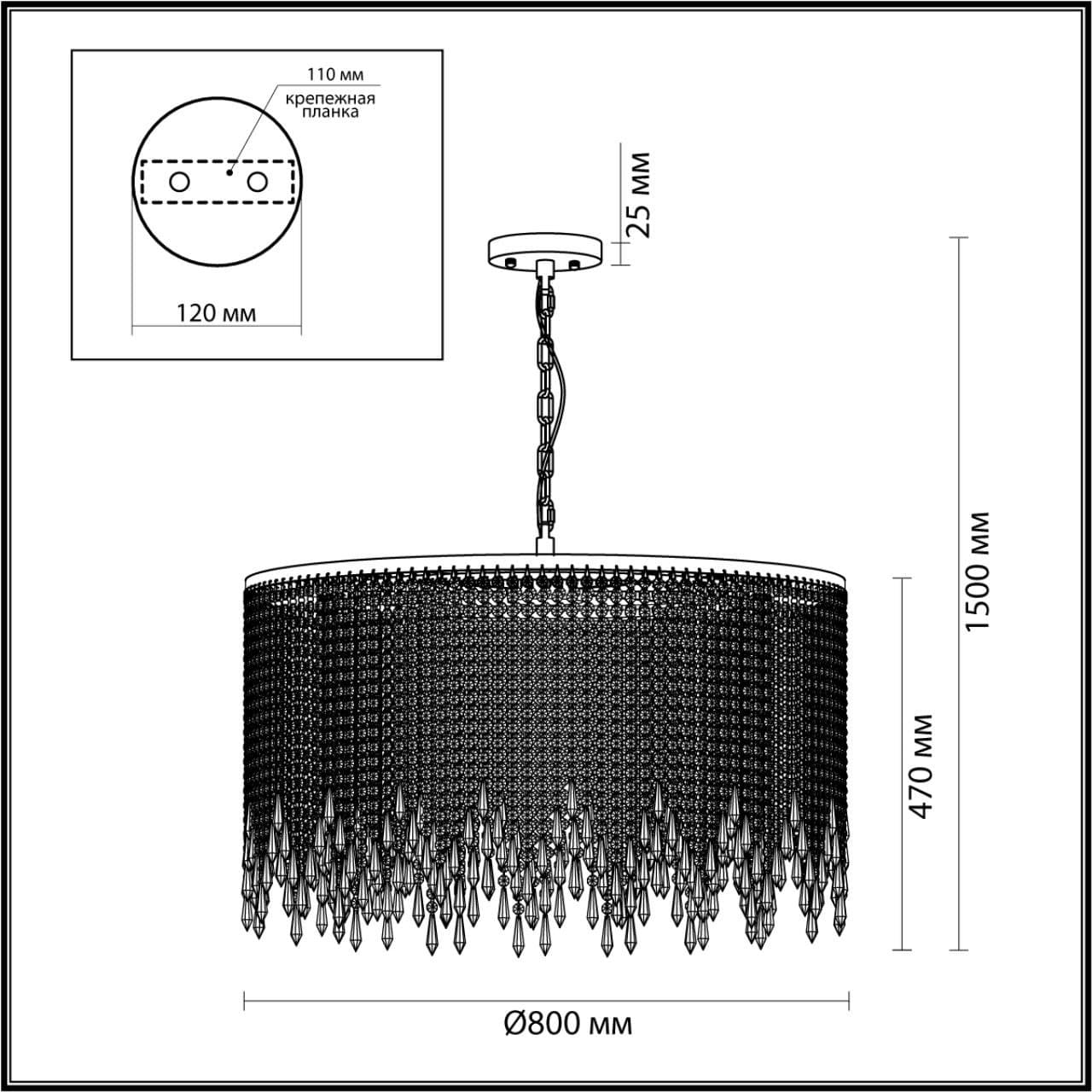 Odeon Light 5028/12 MODERN ODL23 429 золотой/прозрачный металл/хрусталь Люстра E14 12*40W CHOKKA — миниатюра 2