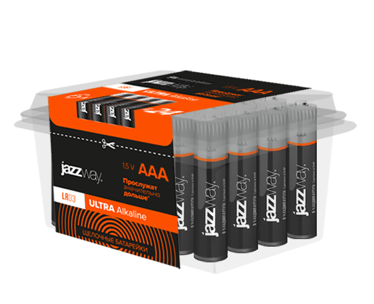 Jazzway LR03 ULTRA Alkaline PB-24 .5026834