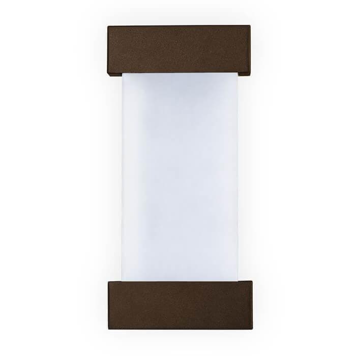 Ambrella Настенный светодиодный светильник с акрилом FW205 SCF/FR кофе песок/матовый LED 4200K 10W 230*120*35 — миниатюра 1