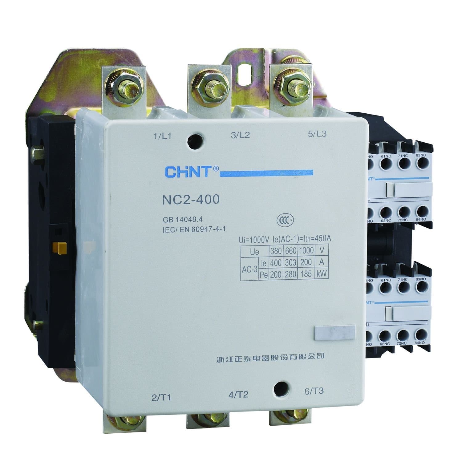 CHINT Контактор NC2-400NS реверс 400A 400В/АС3 50Гц (R)