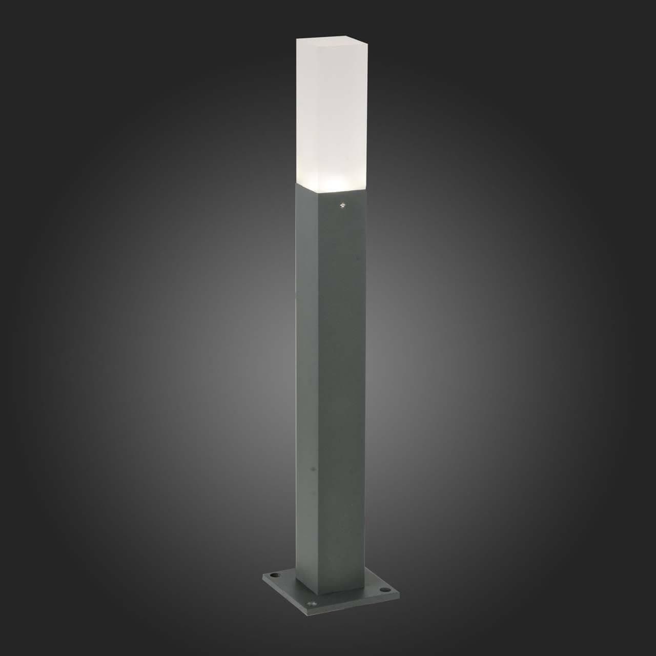 ST LUCE SL101.705.01 Светильник уличный наземный Серый/Белый LED 1*3W — миниатюра 3