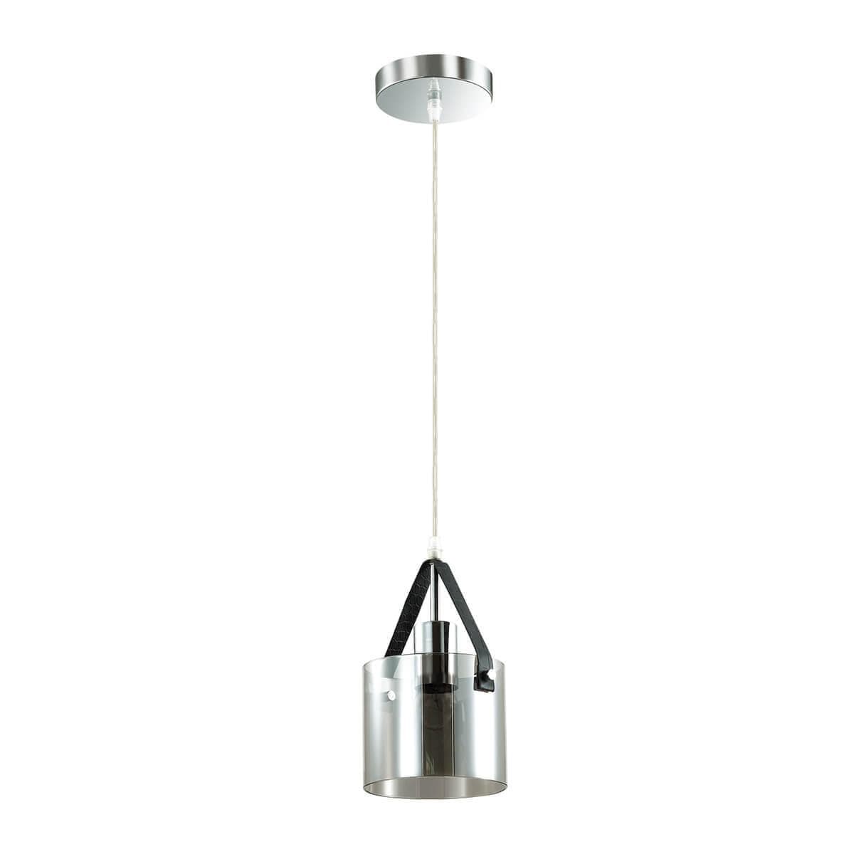 Lumion 3716/1 LN18 132 хром/дымчатый Подвес E27 60W 220V VALARIE — миниатюра 2
