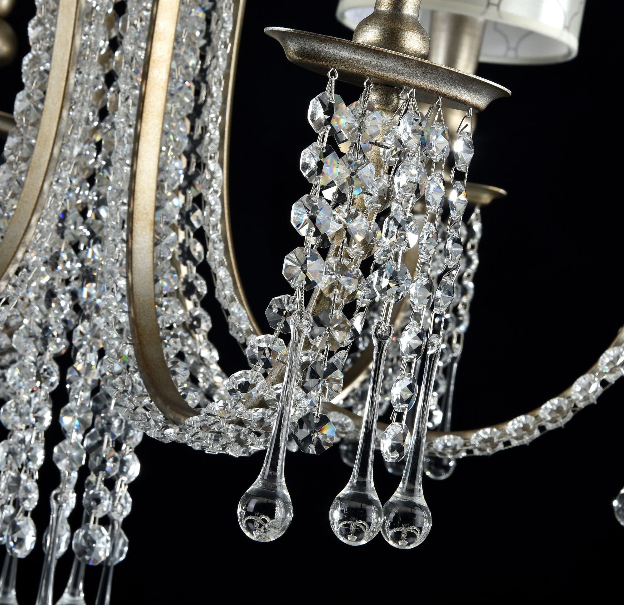 Maytoni House Bience Античное Золото Люстра 6xE14 40W H018-PL-06-NG — миниатюра 6