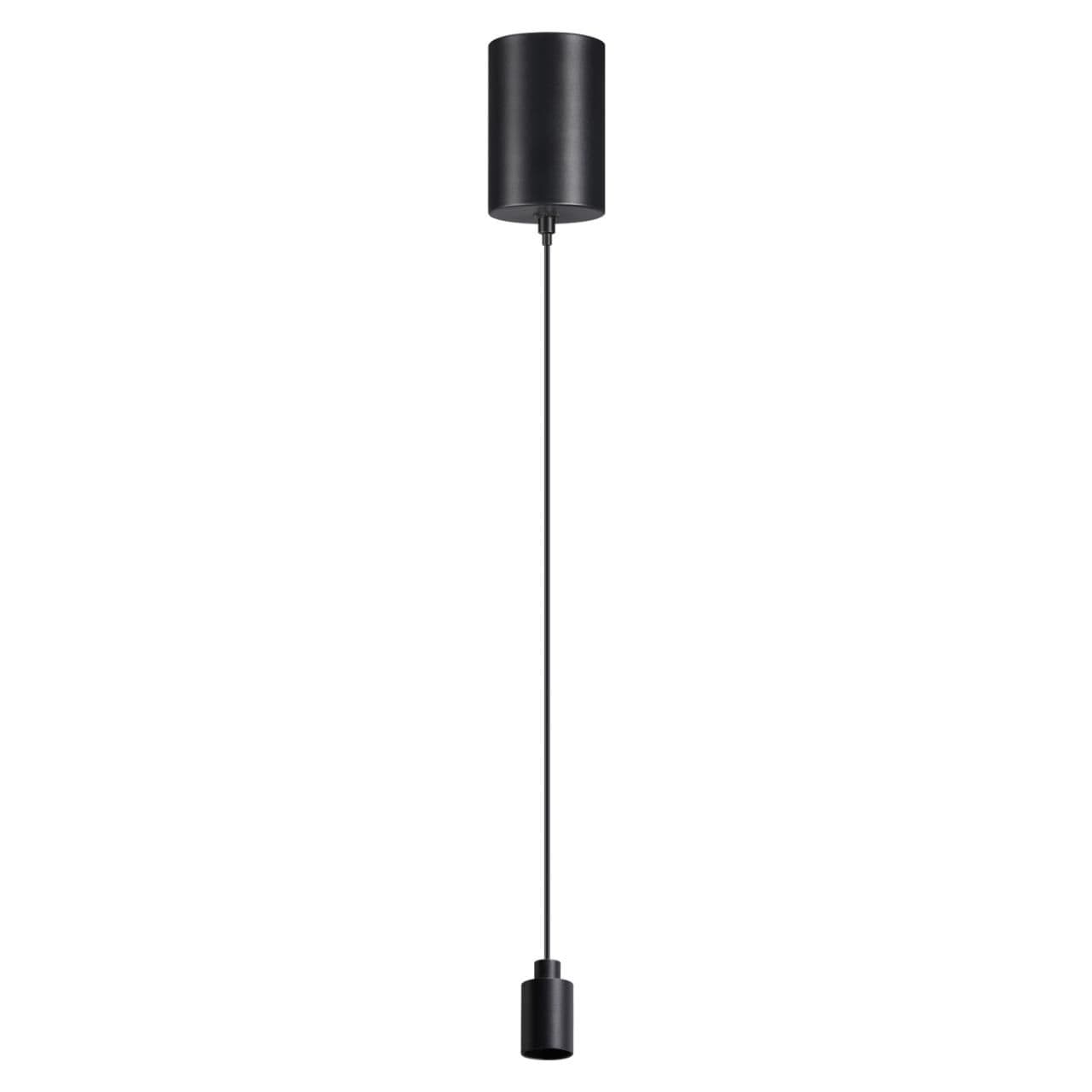 Novotech 359359 KONST NT24 000 черный Корпус накладной с драйвером для подвесного вертикального монтажа светильников 359343-359358 IP20 8-24W 170-265V