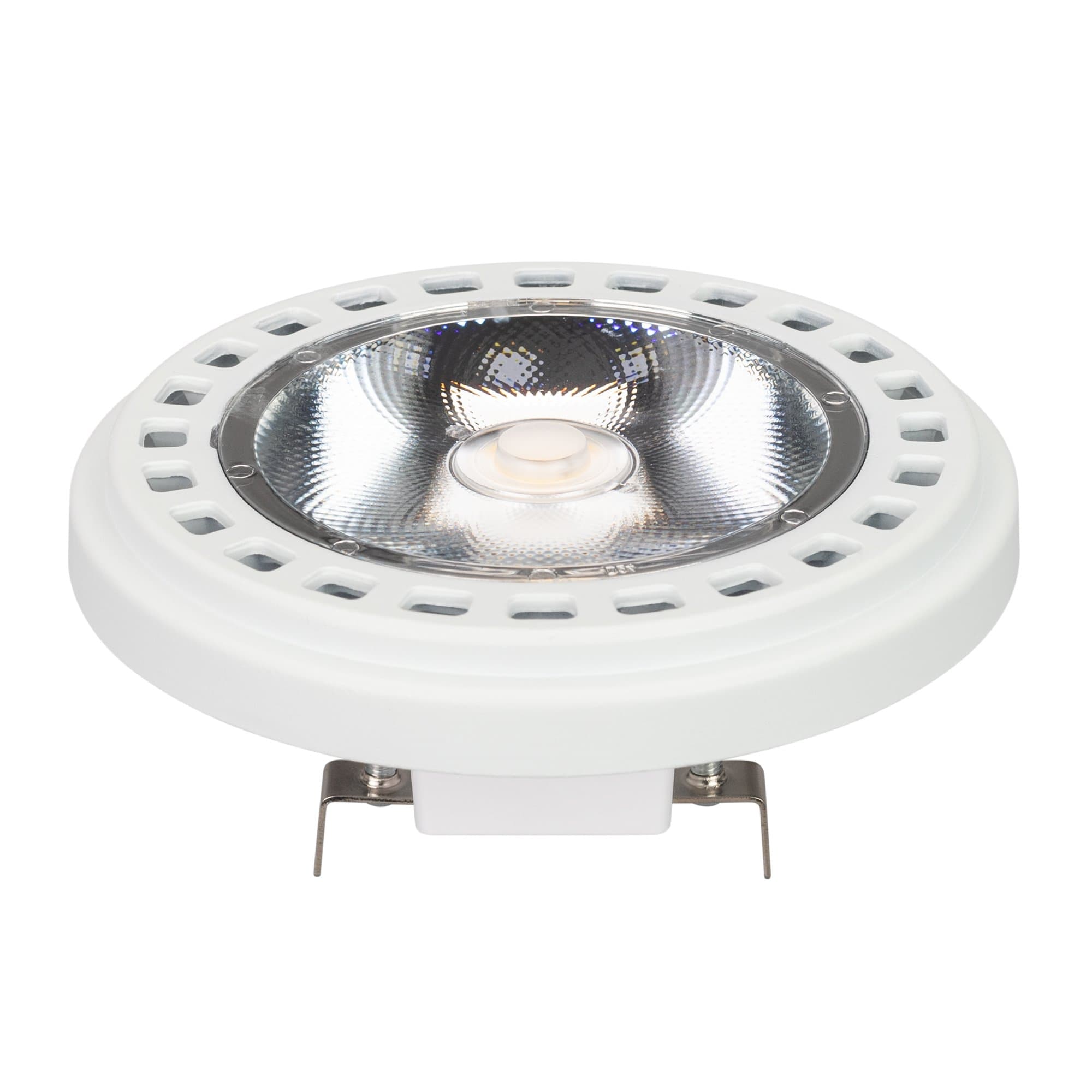 Arlight Лампа AR111-UNIT-G53-15W- Warm3000 (WH, 24 deg, 12V) (Металл) 025640 — миниатюра 1