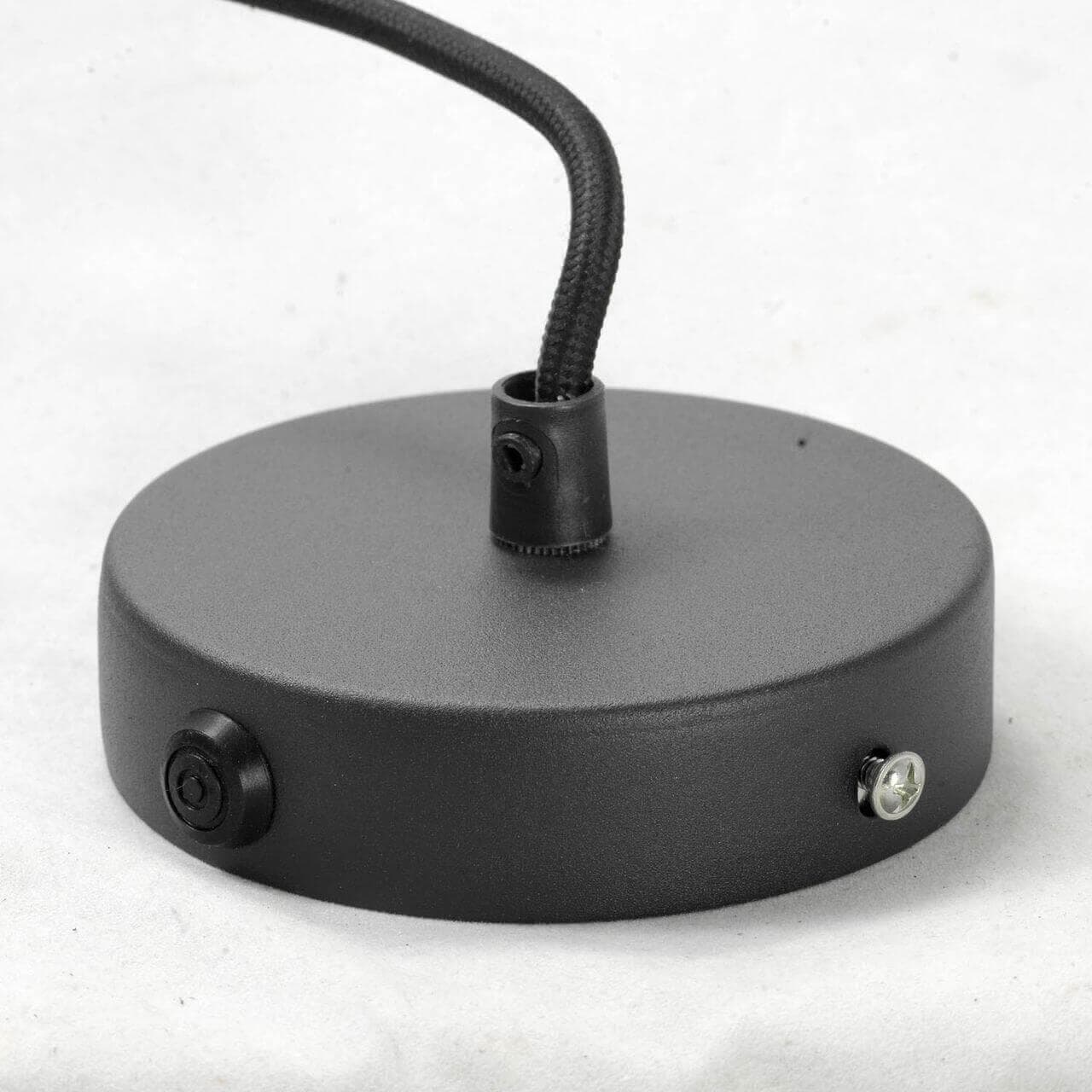 Lussole LOFT Металл Черный /  Металл Подвес E27 60W LSP-9672 — миниатюра 2
