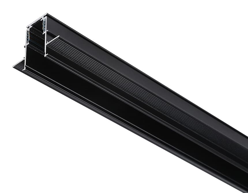 Ambrella Шинопровод низковольтный встраиваемый Magnetic GL3333 BK черный IP20 48V 2000*60*46.8