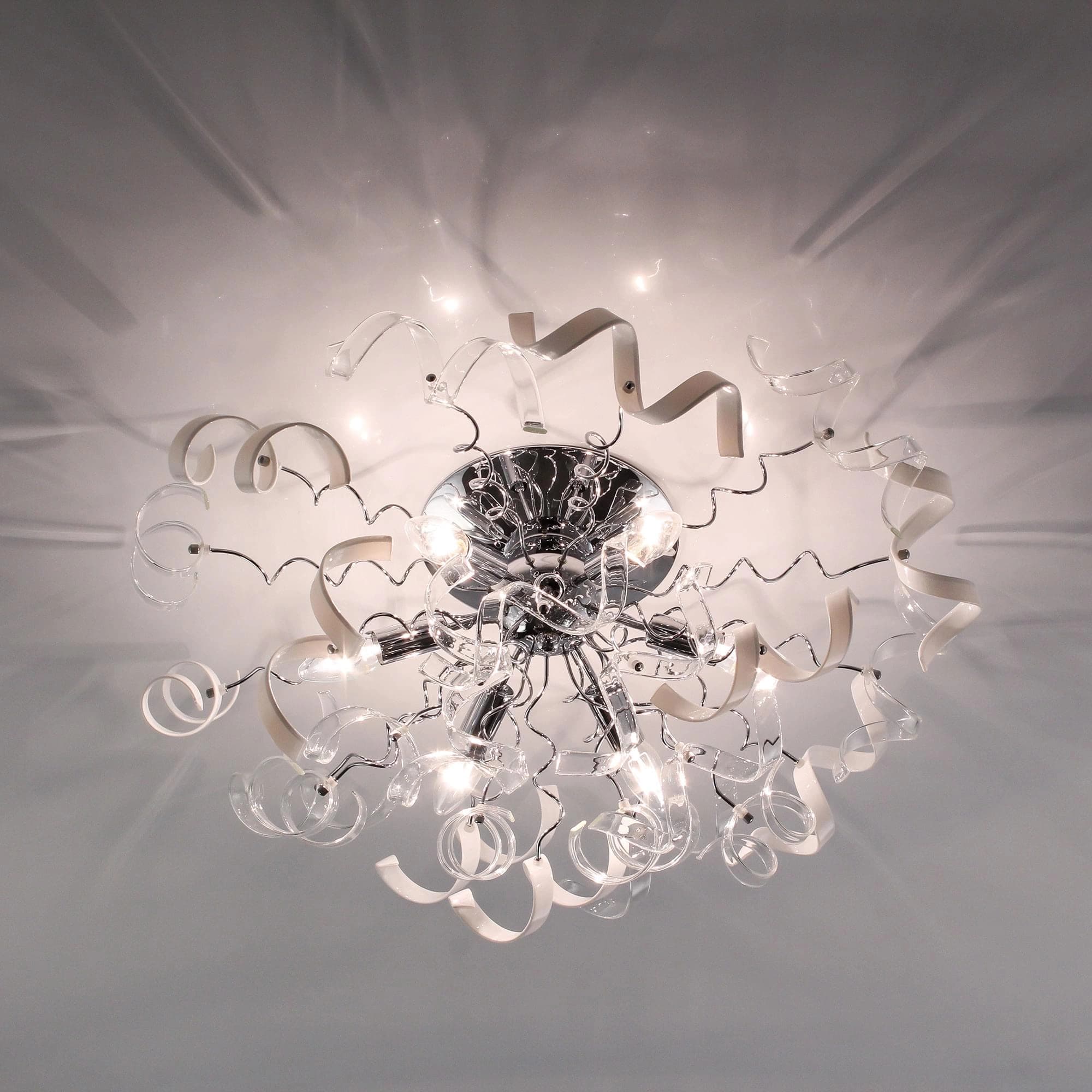 Citilux CL222161 Рандом Хром+Прозр+Бел Светильник Люстра — миниатюра 5