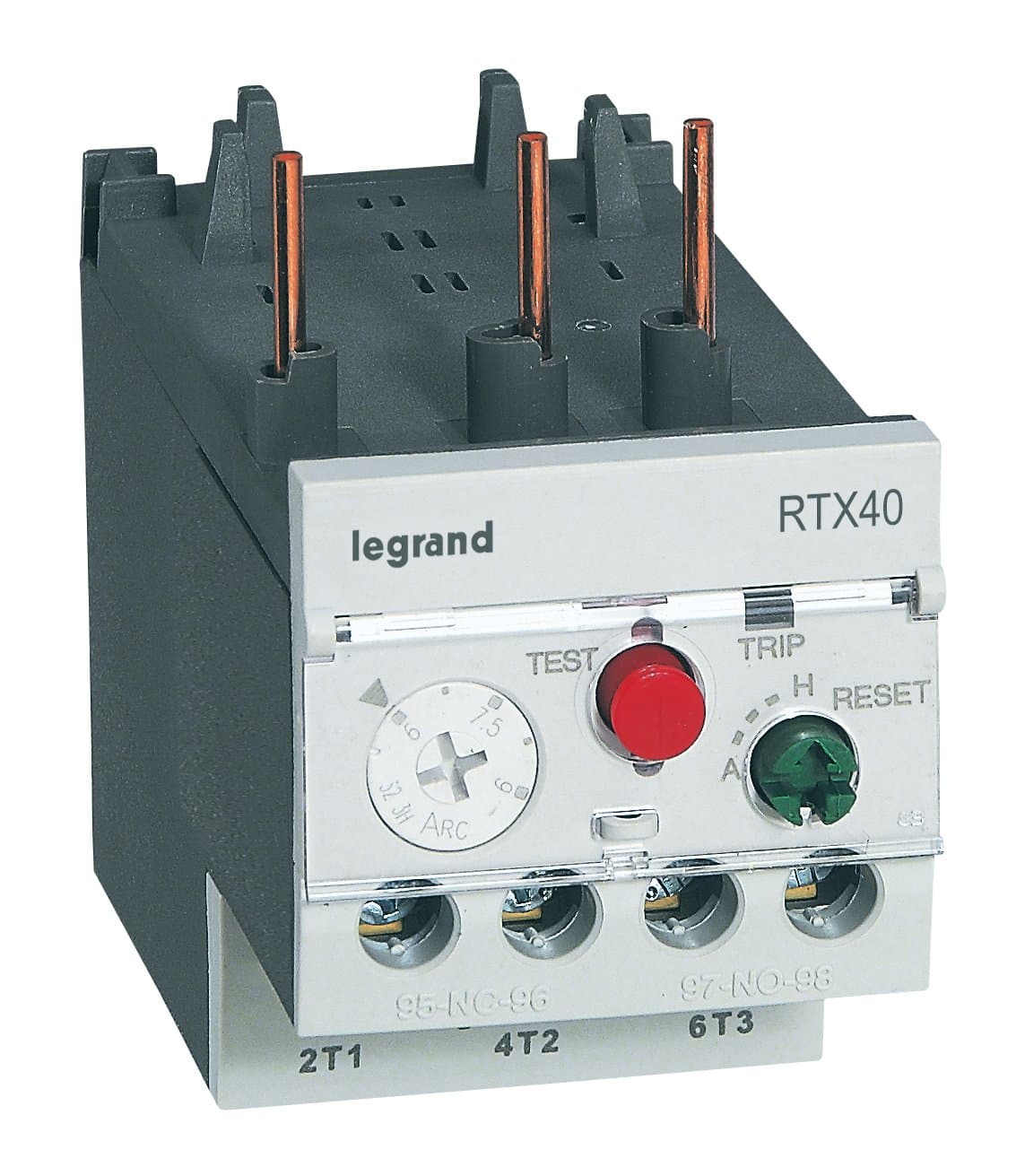 Legrand RTX3 40 Тепловое реле с дифференциальной защитой 1.0-1.6A для CTX3 22, CTX3 40 416665