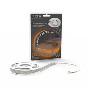 Gauss Умная подсветка 5W 2700К 1.2m sensor 311011105
