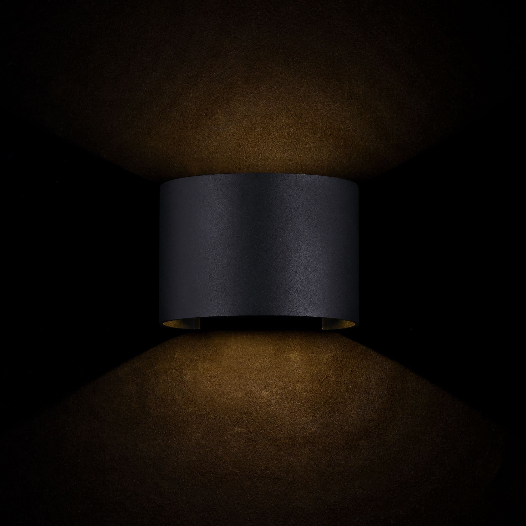 Maytoni Outdoor Fulton Черный Бра LED 400Lm 6W O573WL-L6B — миниатюра 2