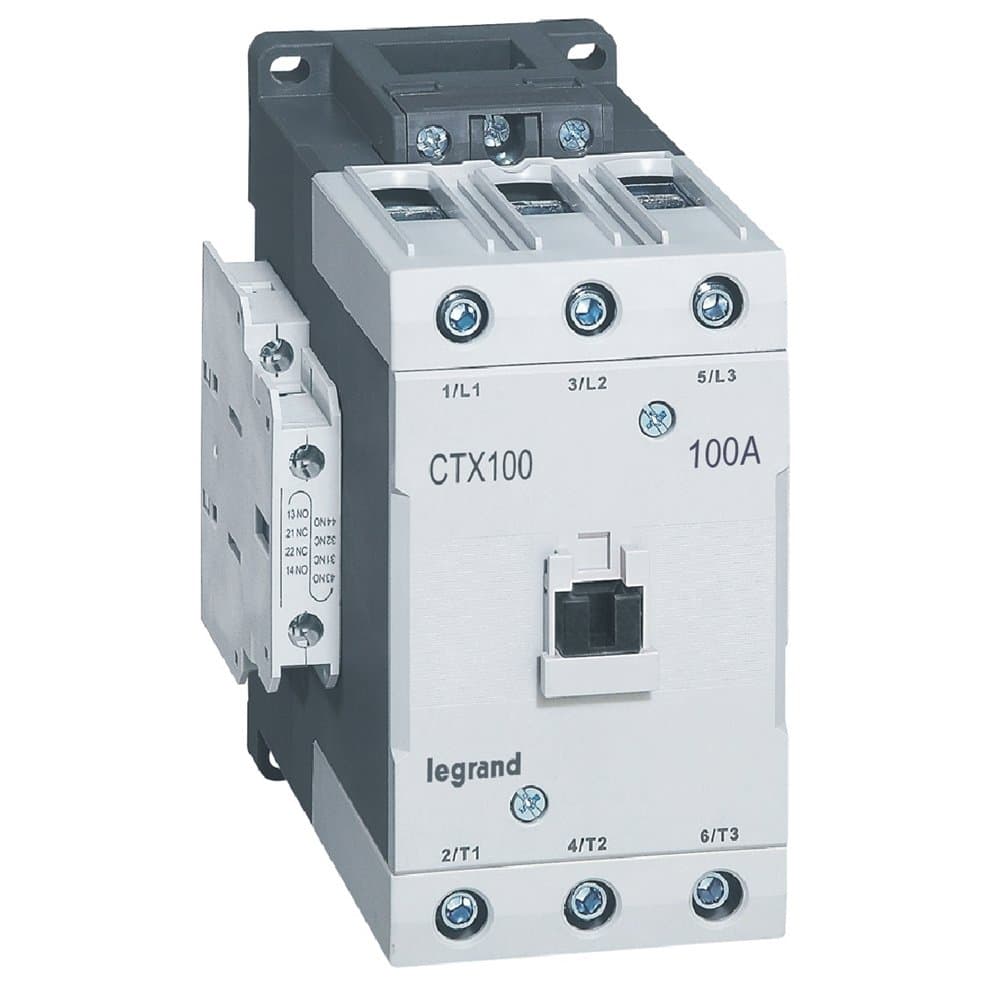 Legrand CTX3 Контактор 100 3P 100A (AC-3) 2но2нз ~24В 416230