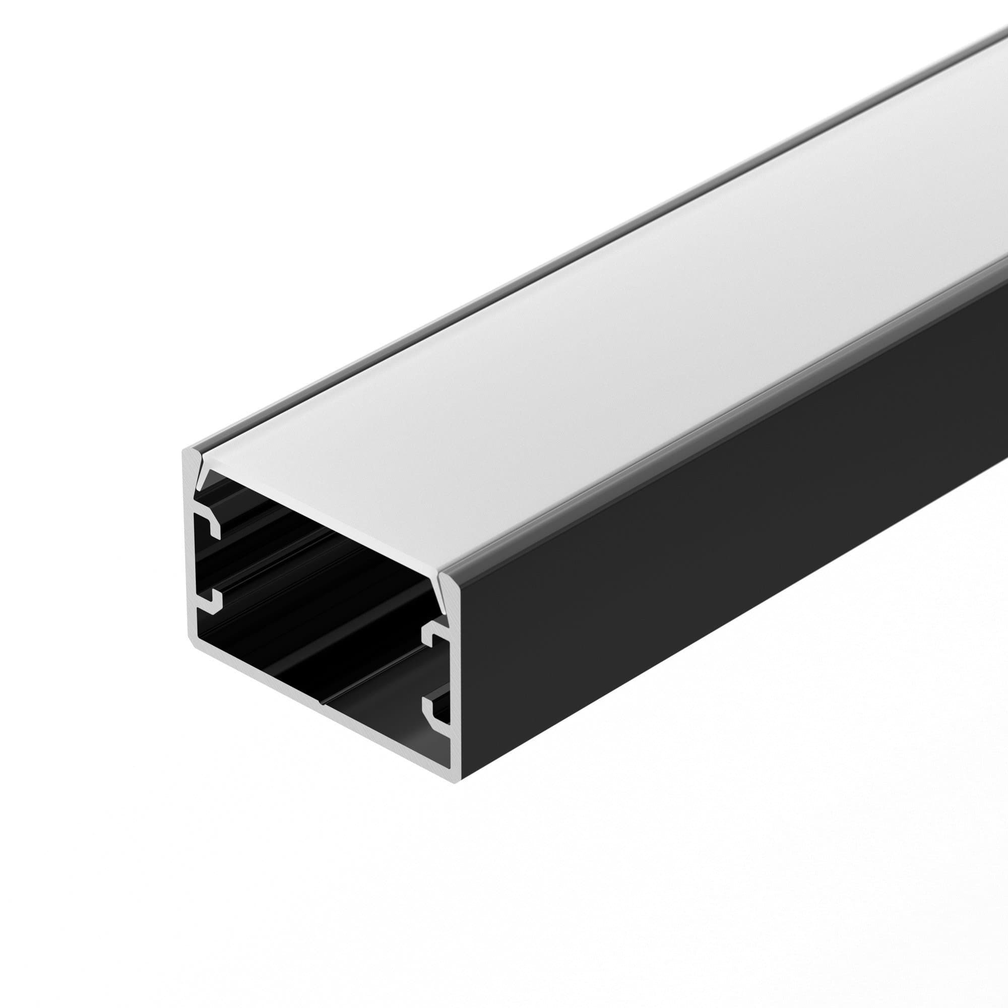 Arlight Профиль PLS-LOCK-H16-SMT-2000 ANOD BLACK (Алюминий) 033295 — миниатюра 1