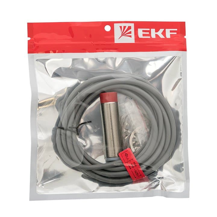 EKF PROxima Бесконтактный индуктивный датчик PROXIS-2-18-08-N-NO-2 — миниатюра 3