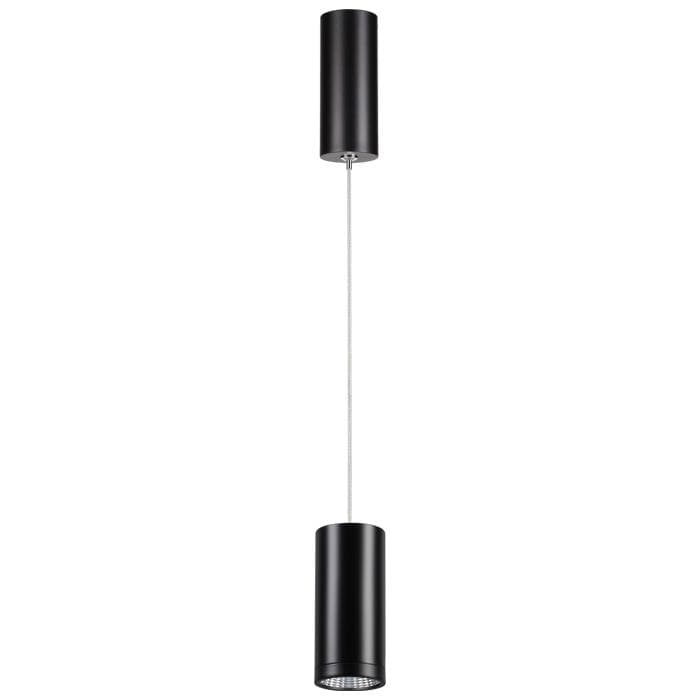 Novotech 357883 NT19 076 матовый черный Накладной светильник IP20 LED 3000К 7W 100-240V TUBO