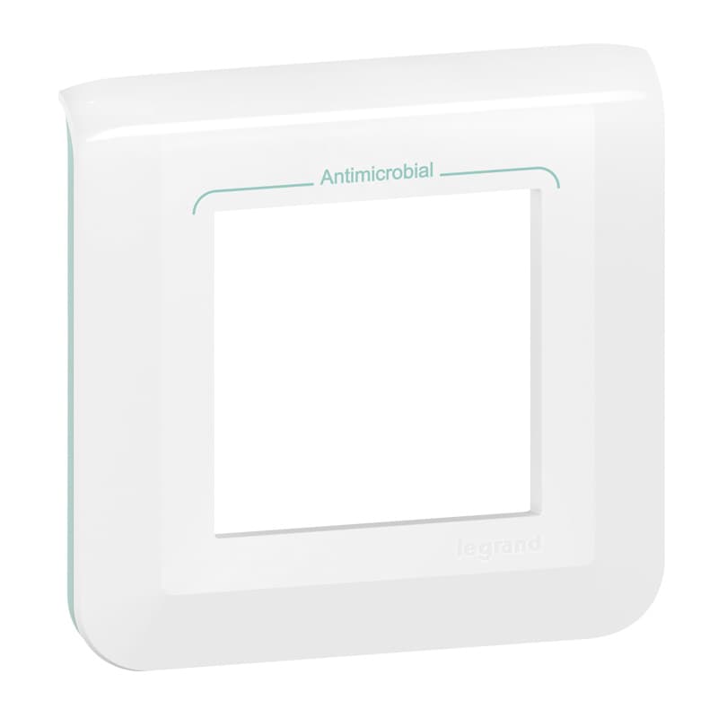 Legrand Mosaiс Рамка - Программа Mosaic - 2 модуля - антимикробная 078722L — миниатюра 5