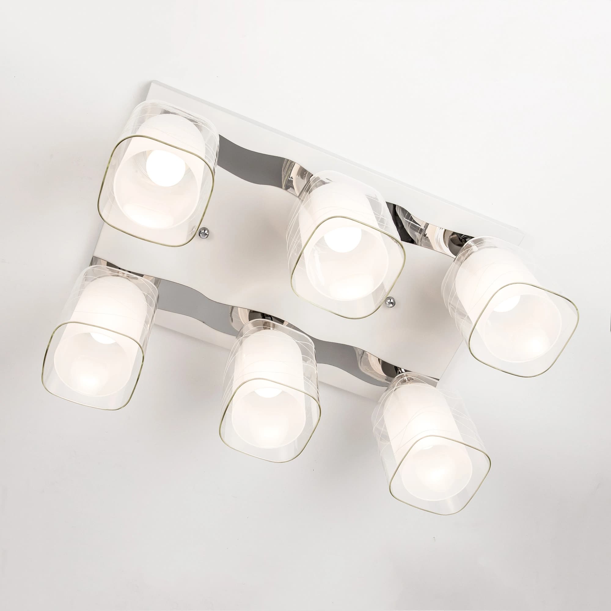 Citilux CL160161 Прима Белый+Хром Светильник Люстра — миниатюра 4
