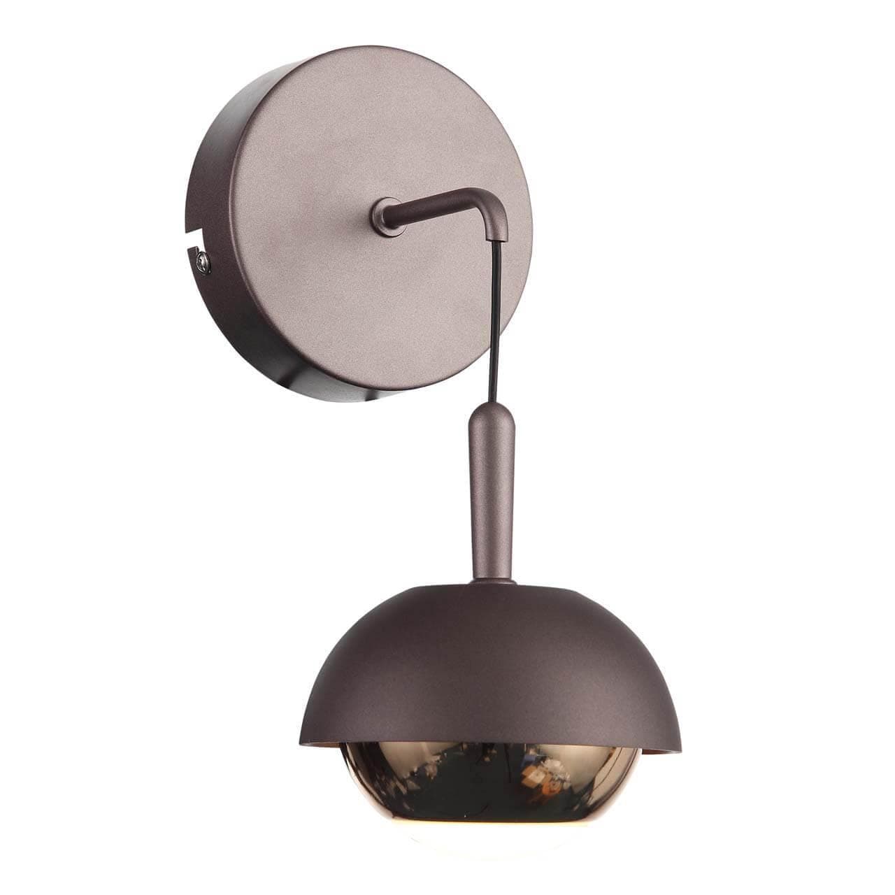 ST Luce SL1602.321.01 Светильник настенный Кофейный, Золото/Кофейный, Золото LED 1*8W — миниатюра 1