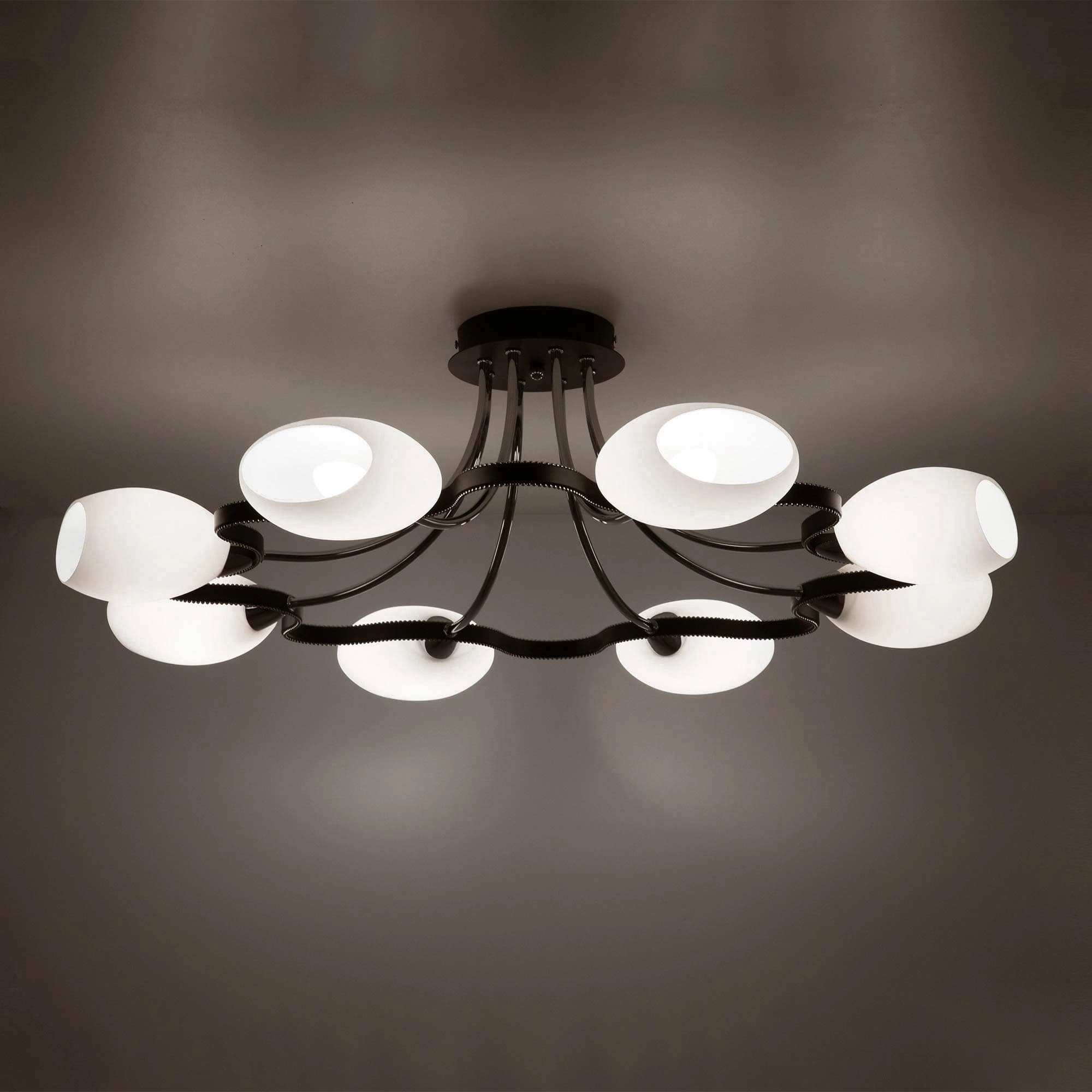 Citilux CL131182 Октава Темный+Хром Люстра — миниатюра 3