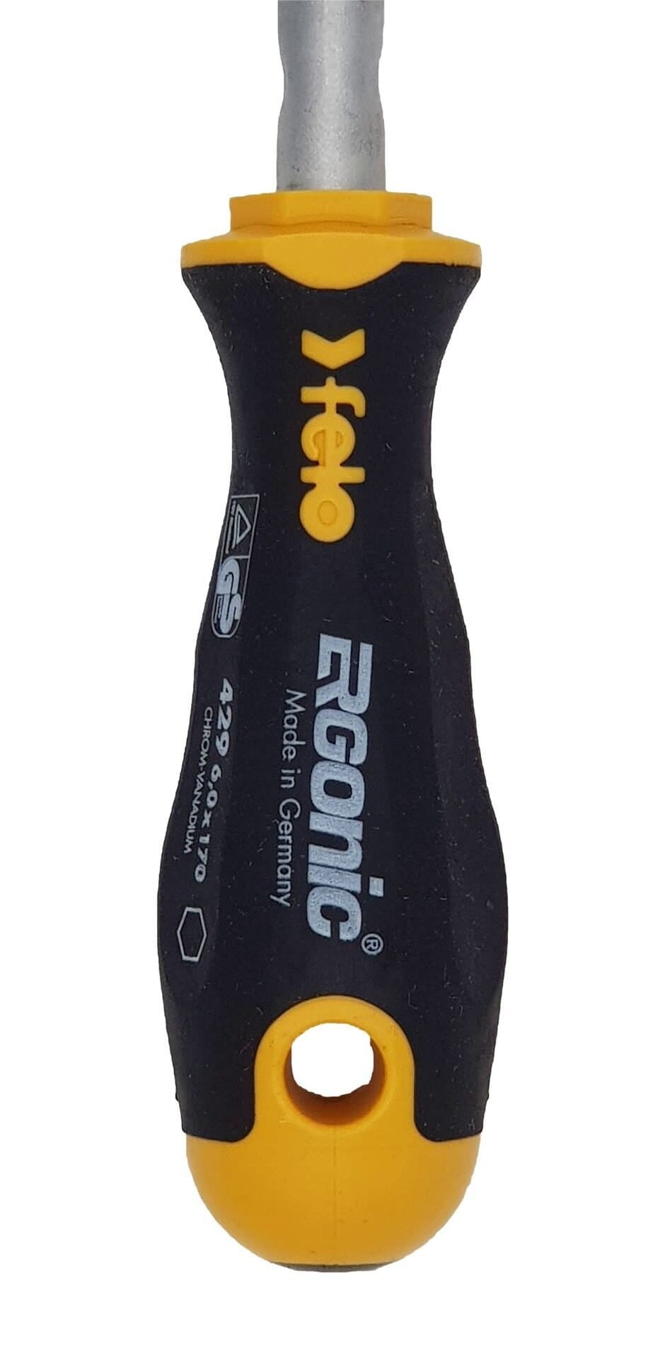 Felo Отвертка Ergonic с гибким стержнем торцевой ключ 6,0X170 42906040 — миниатюра 2