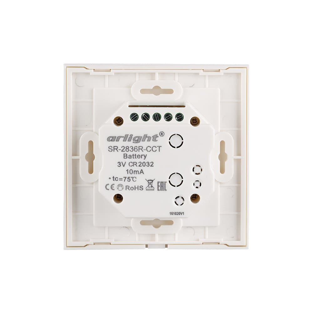 Arlight Панель Rotary SR-2836R-CCT-RF-IN White (3V, MIX) (IP20 Пластик, 3 года) 021061 — миниатюра 2