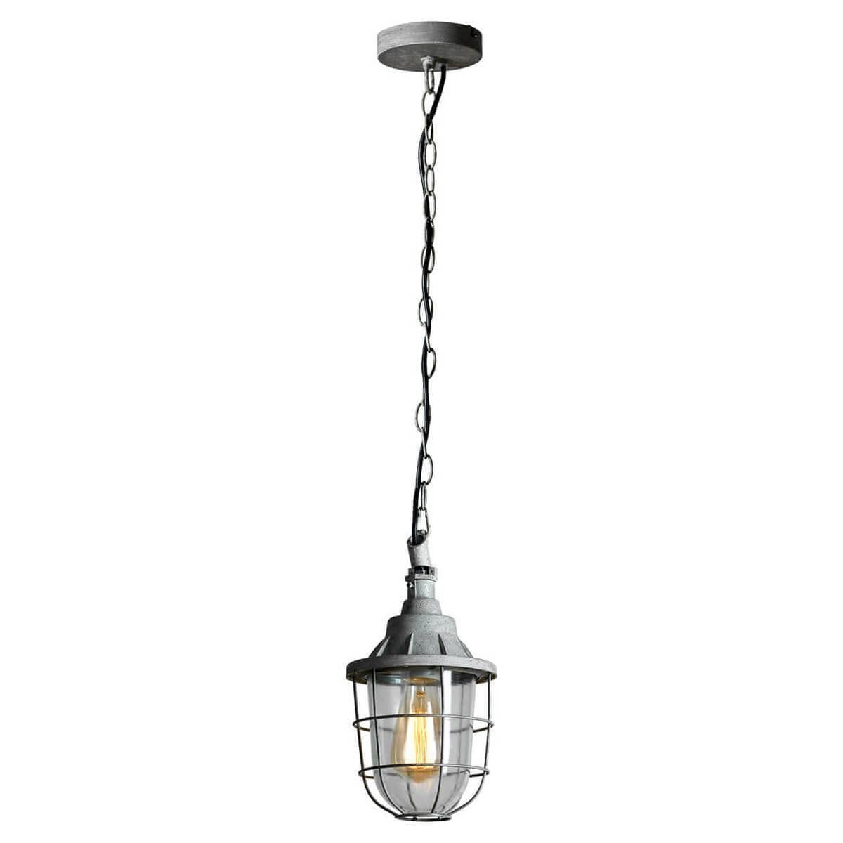 Lussole LOFT Металл Серый /  Стекло Подвес E27 40W LSP-9524 — миниатюра 1
