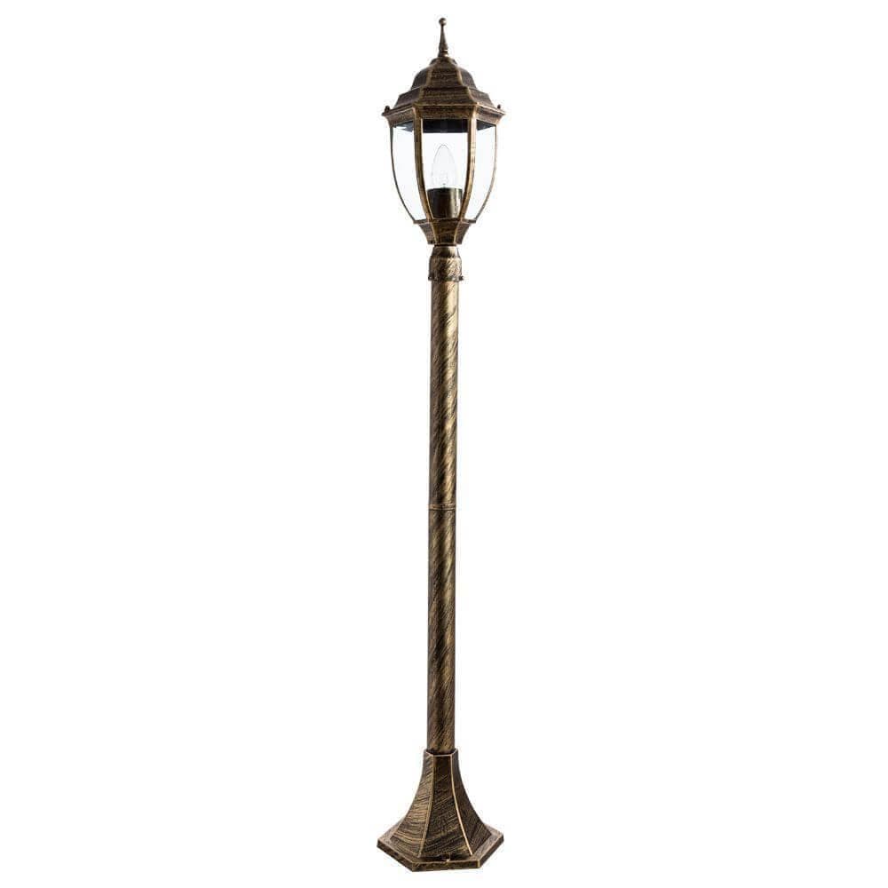 Arte Lamp Pegasus Коричневый/Прозрачный Светильник уличный наземный 1x60W 1xE27 A3151PA-1BN