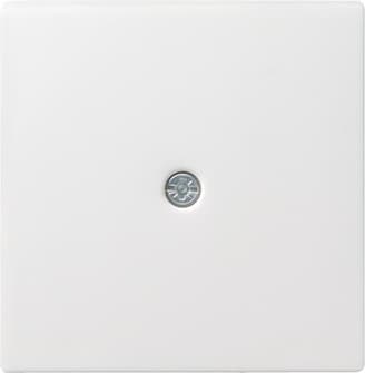 Gira S-55 Бел глянц Накладка ввода кабеля 027403