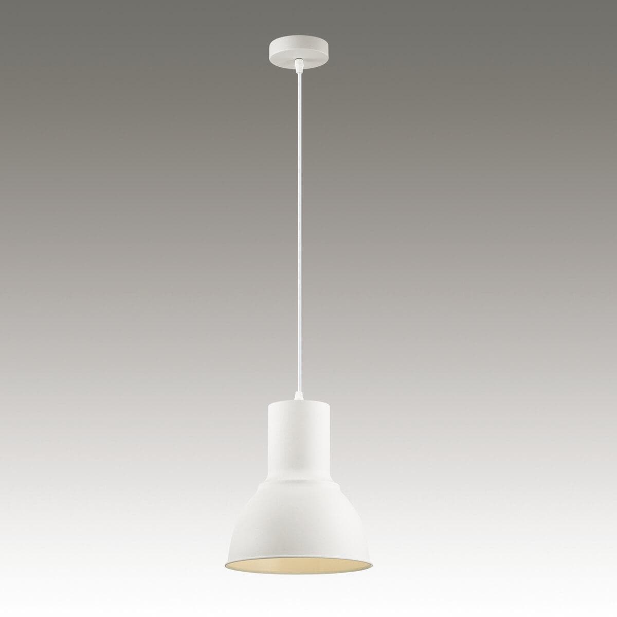 Odeon Light 3374/1 ODL17 105 белый Подвес E27 60W 220V LASO — миниатюра 2