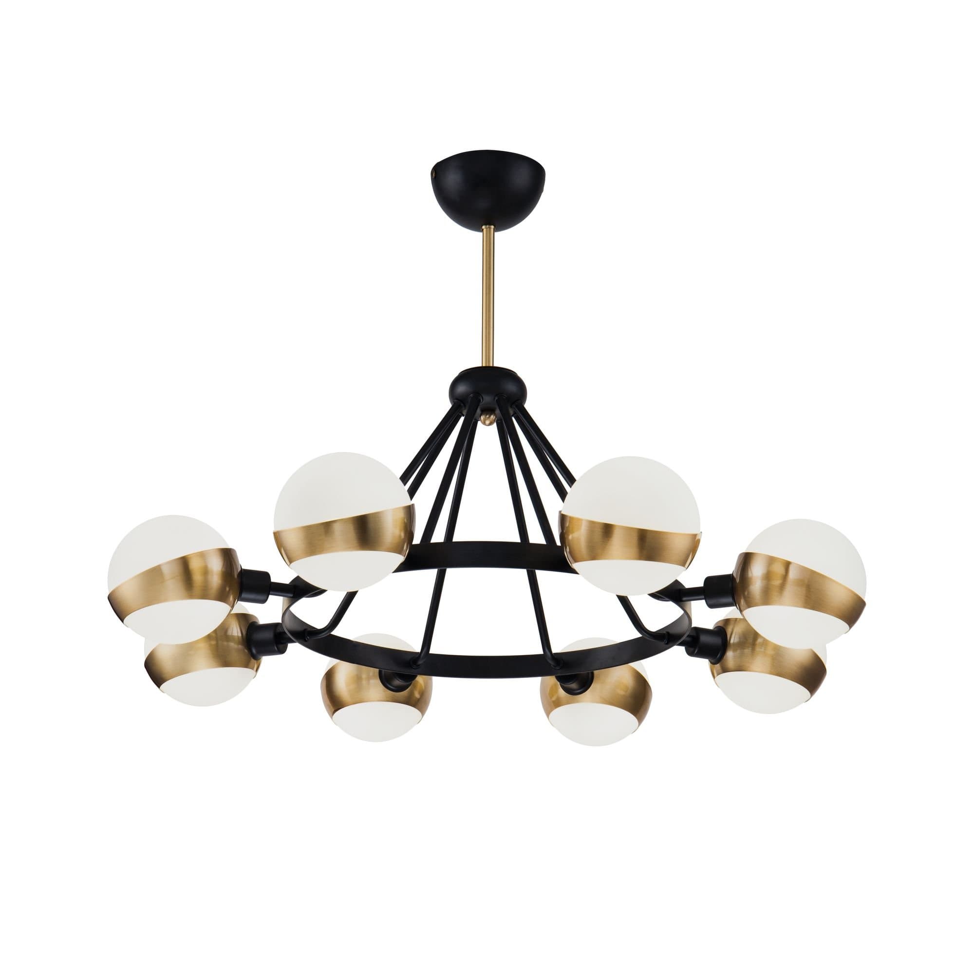 Freya Modern Silvia Черный Люстра E14 60W FR5009PL-08B — миниатюра 2