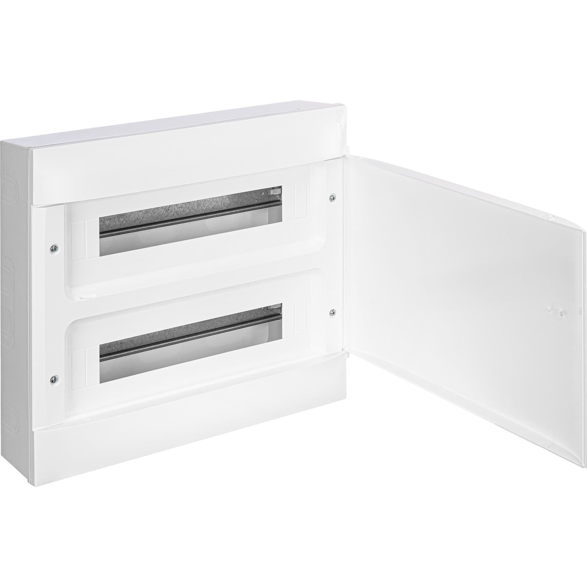 Legrand Practibox S Пластиковый щиток Навесной 2X18 Белая дверь 137607 — миниатюра 2